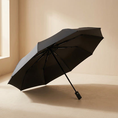 Rainshade™ Black Rubber Advertising Umbrella