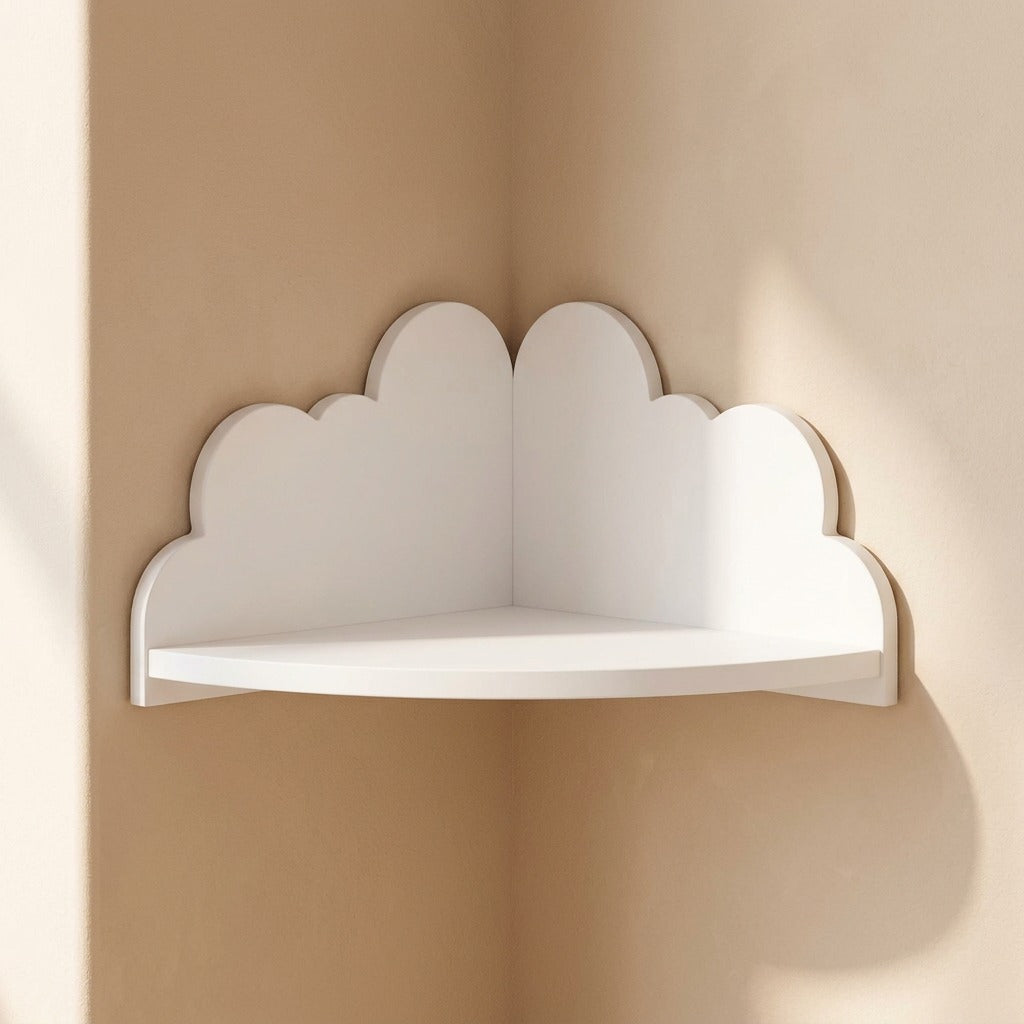 Cloudcubby™ Cloud Wooden Wall Storage Rack