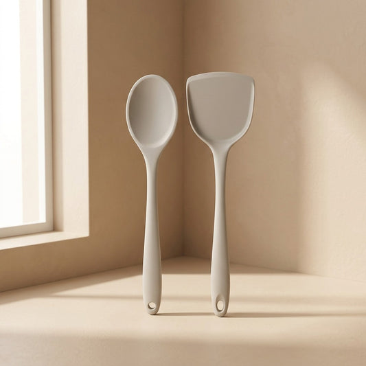 Stirscoop™ Silicone Spoon And Spatula Set