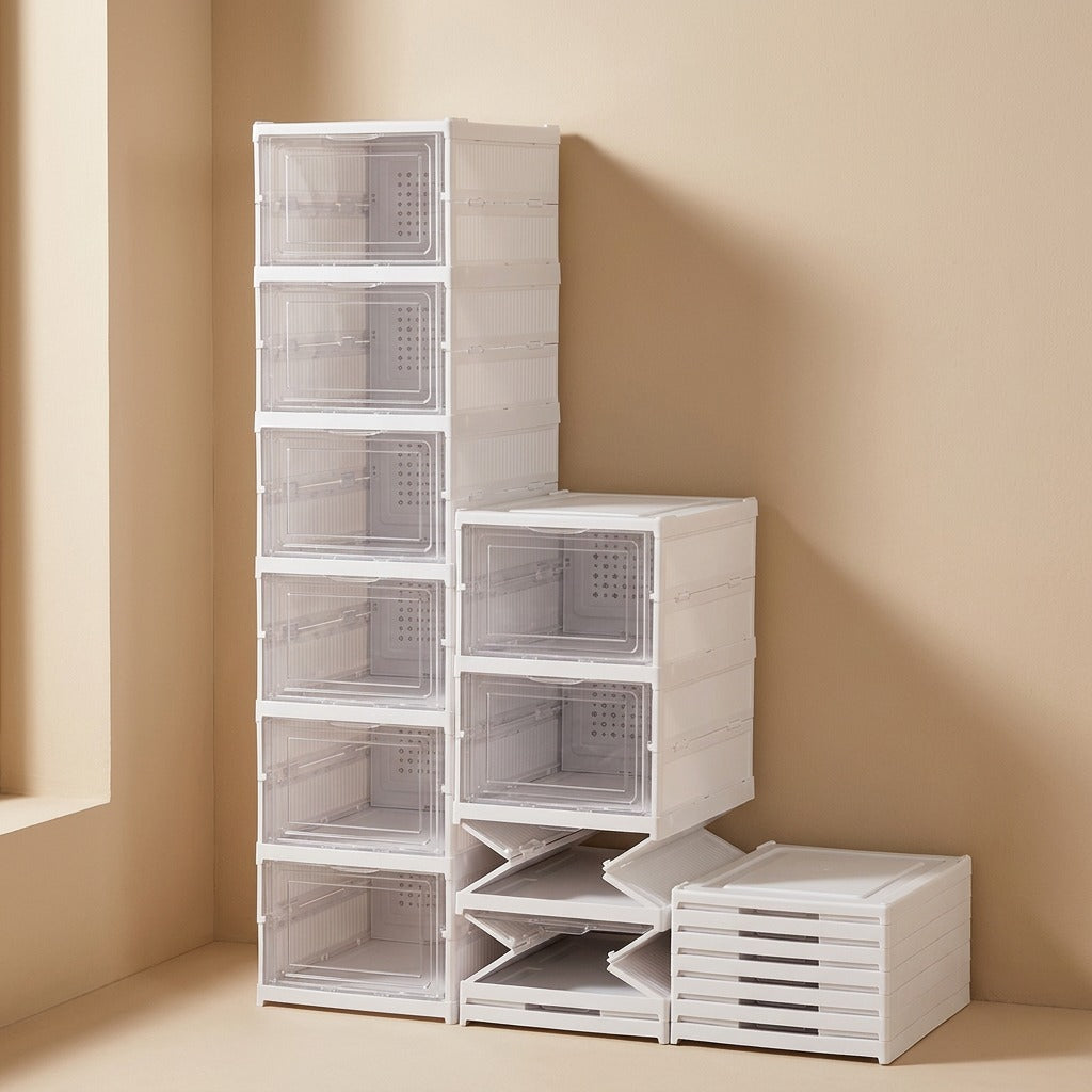 Pairtuck™ Foldable Plastic Shoe Cabinet