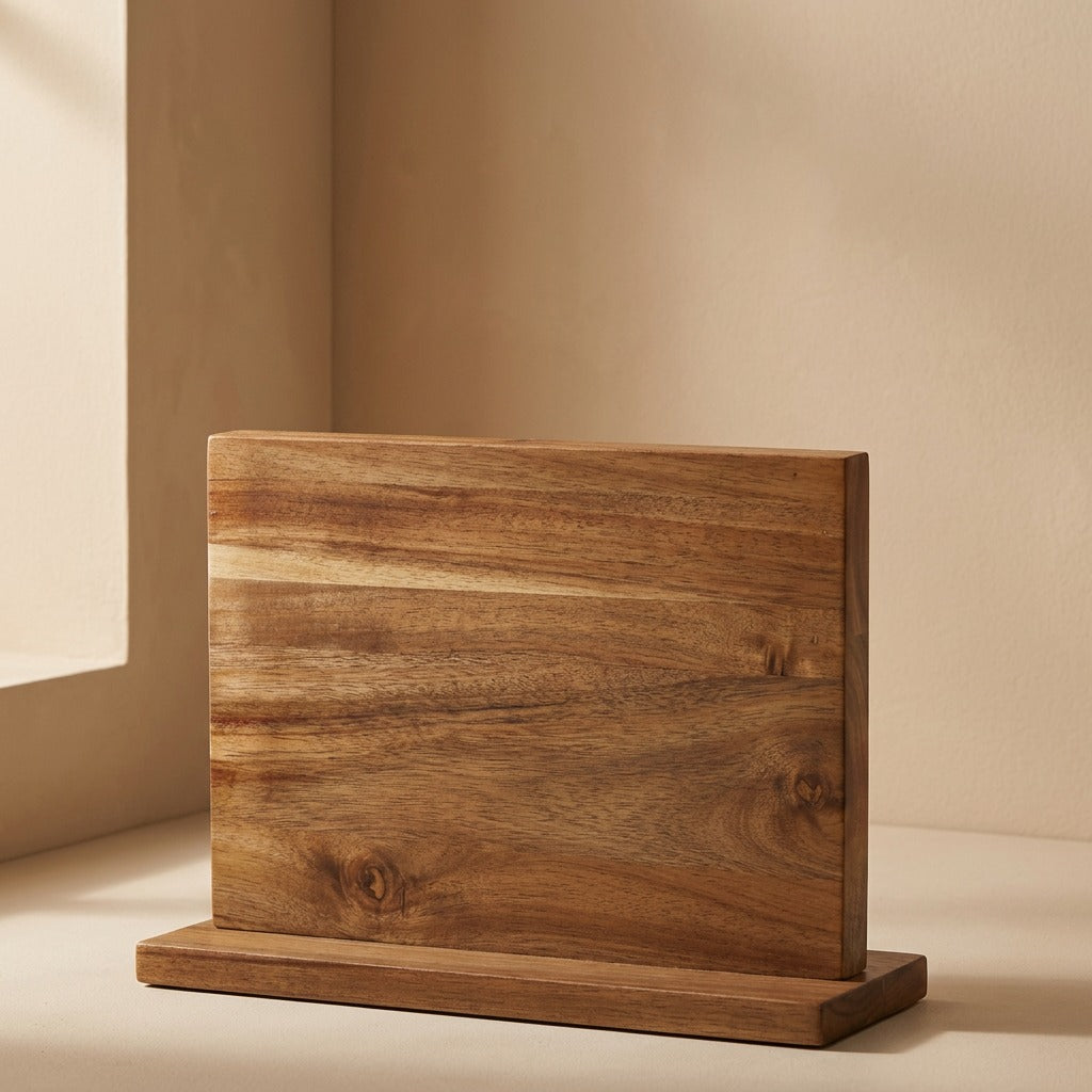 Woodgrip™ Solid Wood Magnetic Knife Holder