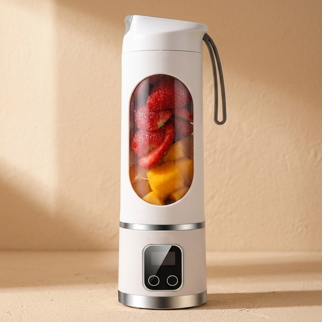 Voltblend™ USB Charging Juicer Cup, material and detail close-up