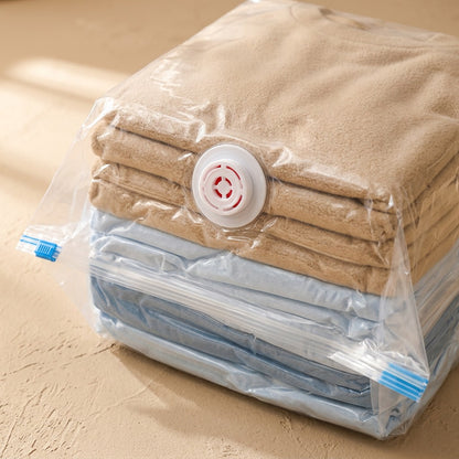 Vacustow™ No-Pump Vacuum Storage Bag, material and detail close-up