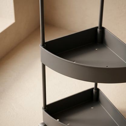 Triostow™ Plastic Triangle Storage Rack, material and detail close-up