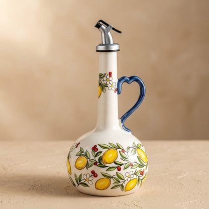 Oilmate™ Ceramic Oil And Vinegar Seasoning Bottle, material and detail close-up