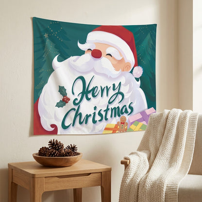 Printcheer™ Christmas Digital Print Background Cloth, styled close view