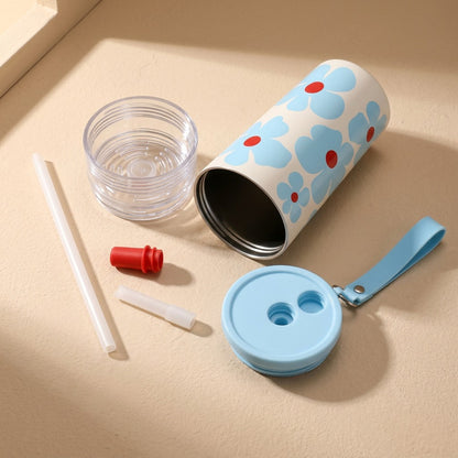Coolstraw™ 316 Stainless Steel Straw Cup, material and detail close-up