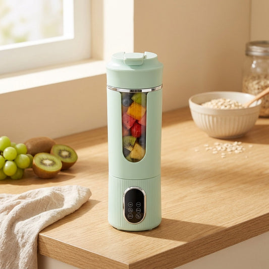 Fruitroam™ Portable Juice Machine in a calm home setting