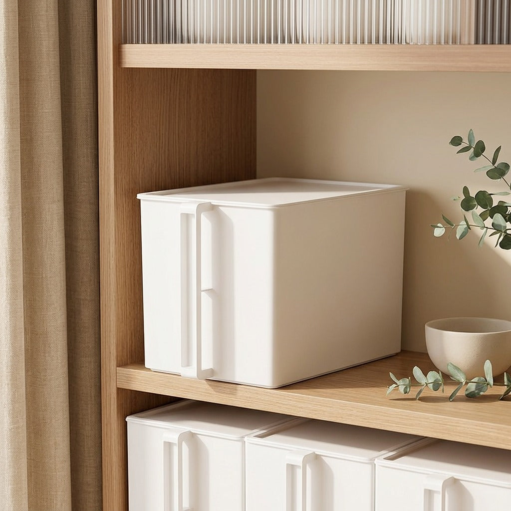 Kitchbin™ Plastic Kitchen Storage Box in a calm home setting