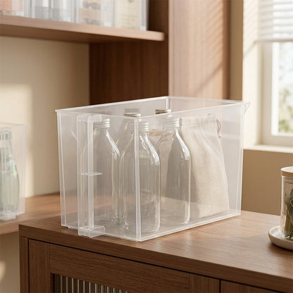 Kitchbin™ Plastic Kitchen Storage Box, styled close view