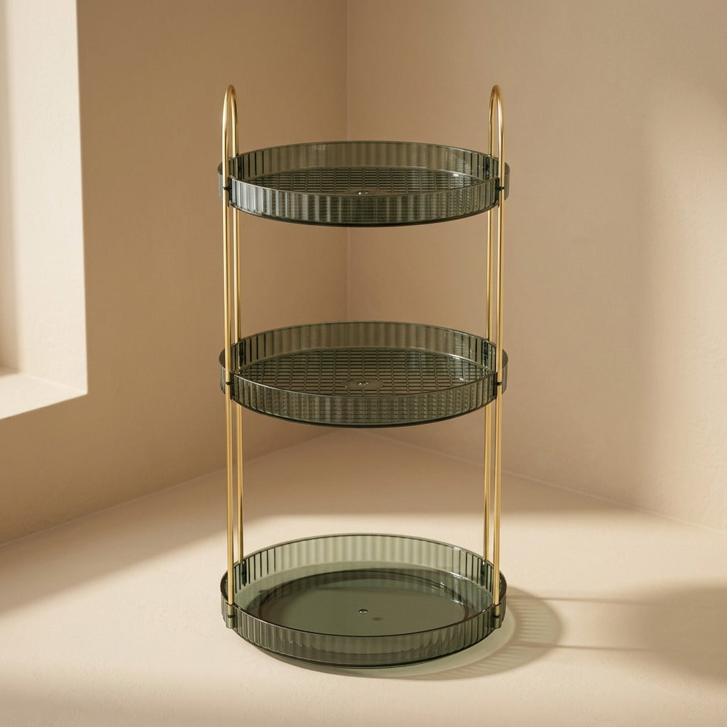 Spinstash™ Rotating PET Countertop Storage Rack