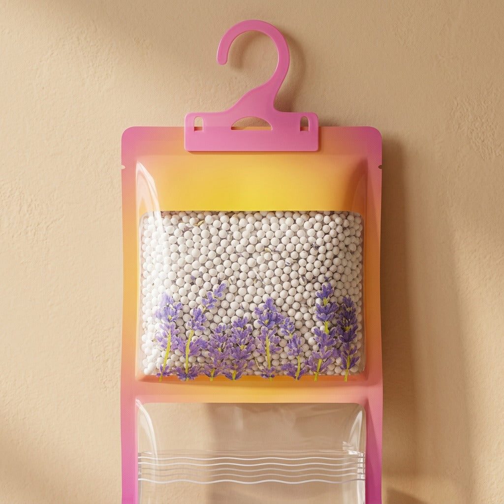 Lavenderdry™ Lavender Dehumidifier Bag 230g, material and detail close-up