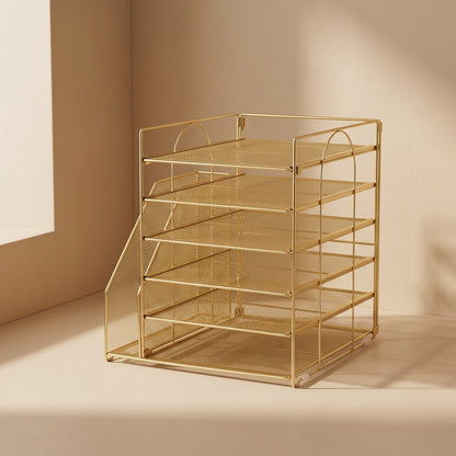 Filerail™ Carbon Steel Desktop File Rack