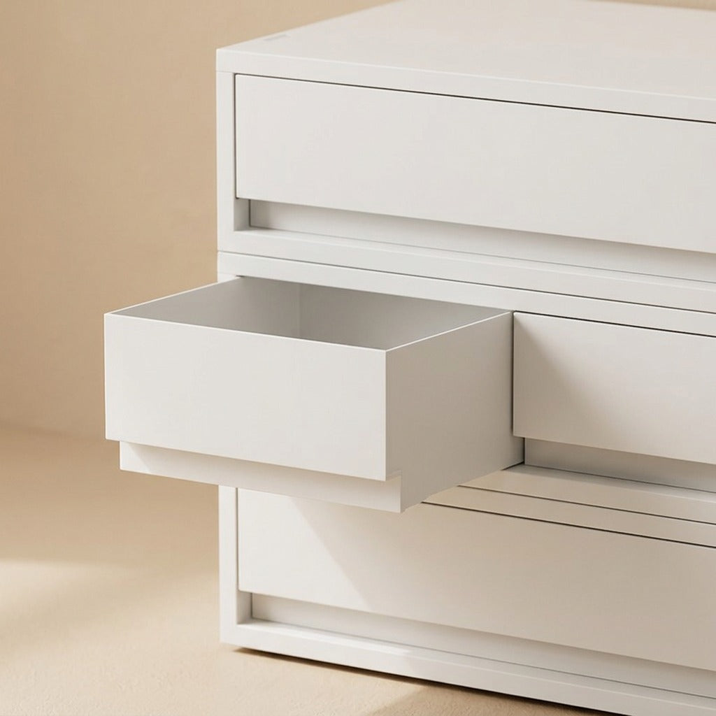 Slidebox™ Drawer-Style PP Storage Box, material and detail close-up