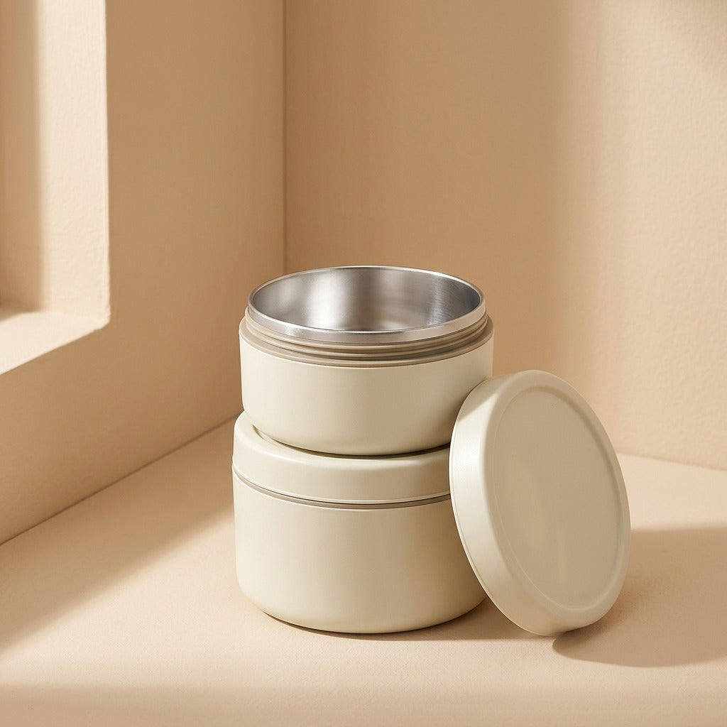 Roundmeal™ Round 304 Stainless Steel Lunch Box