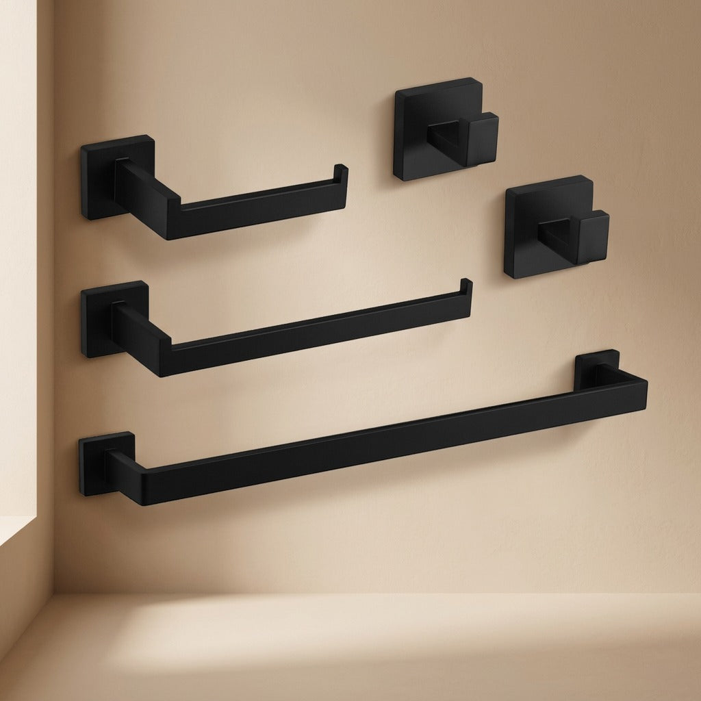 Towelrail™ Stainless Steel Bathroom Towel Rack Set