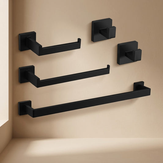 Towelrail™ Stainless Steel Bathroom Towel Rack Set