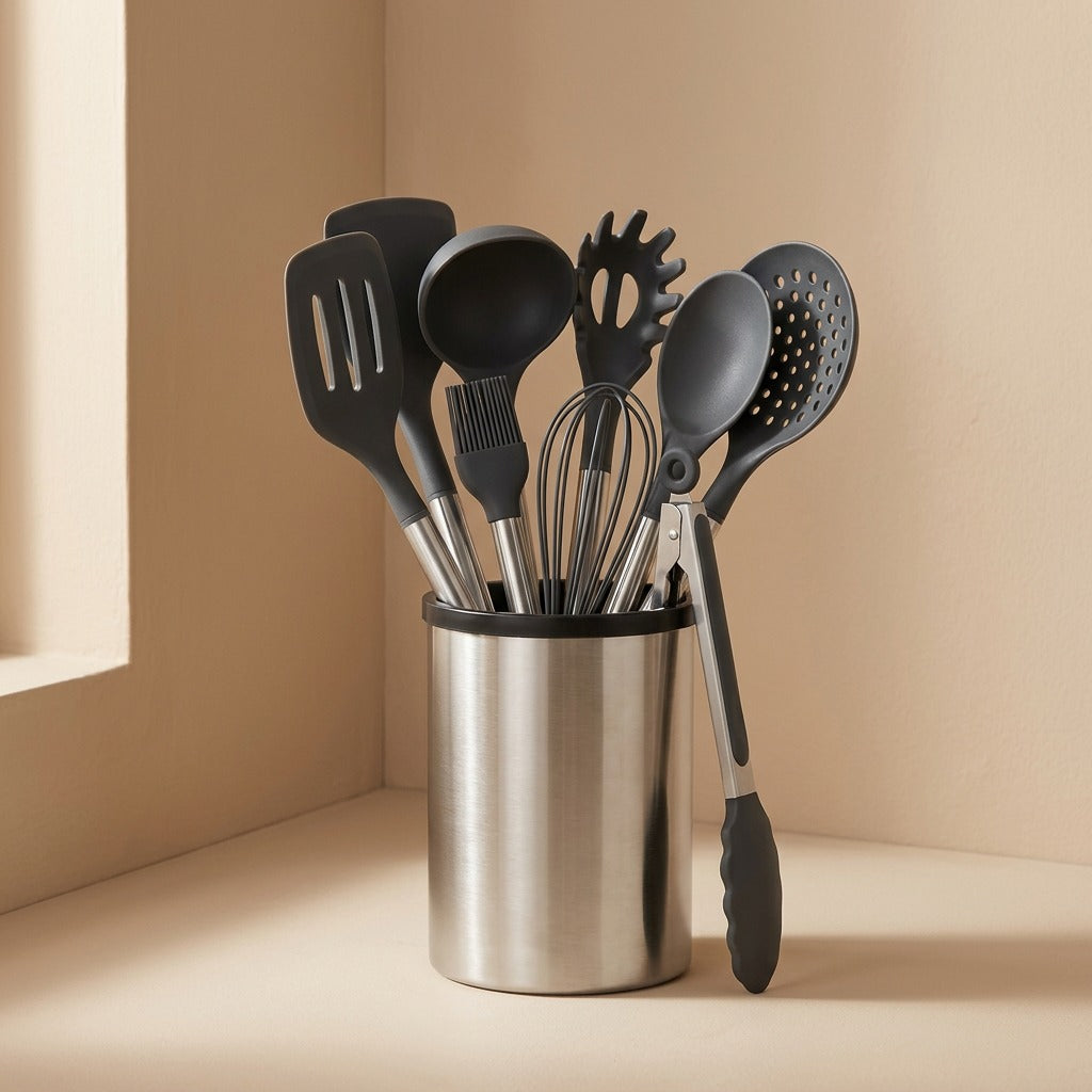 Cookbloom™ 12-Piece Silicone Kitchen Utensil Set