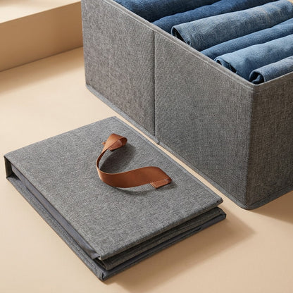 Foldbox™ Foldable Clothing Storage Box, material and detail close-up