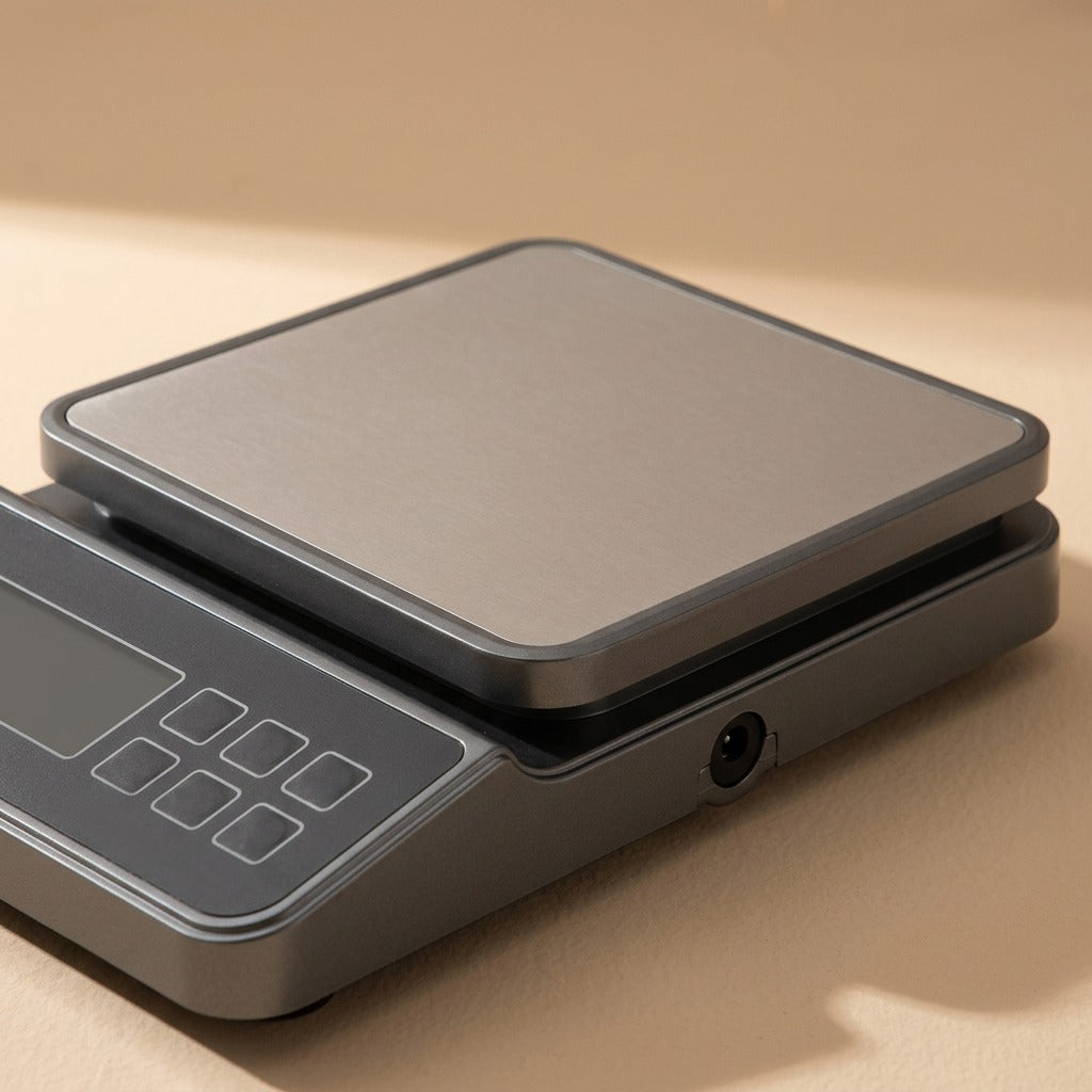 Panbalance™ Electronic Kitchen Scale, material and detail close-up