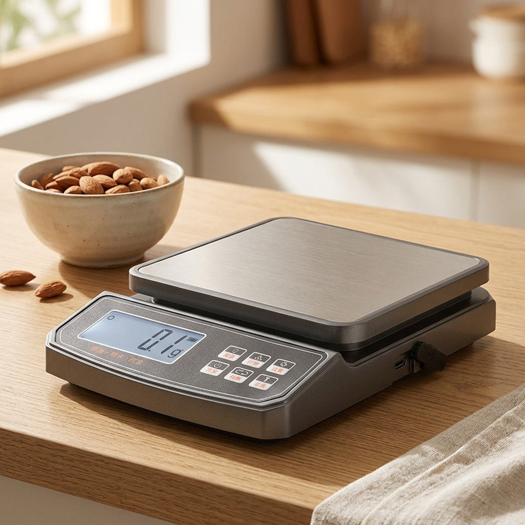 Panbalance™ Electronic Kitchen Scale, styled close view