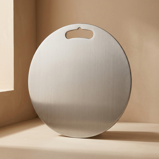 Roundchop™ Round Stainless Steel Cutting Board