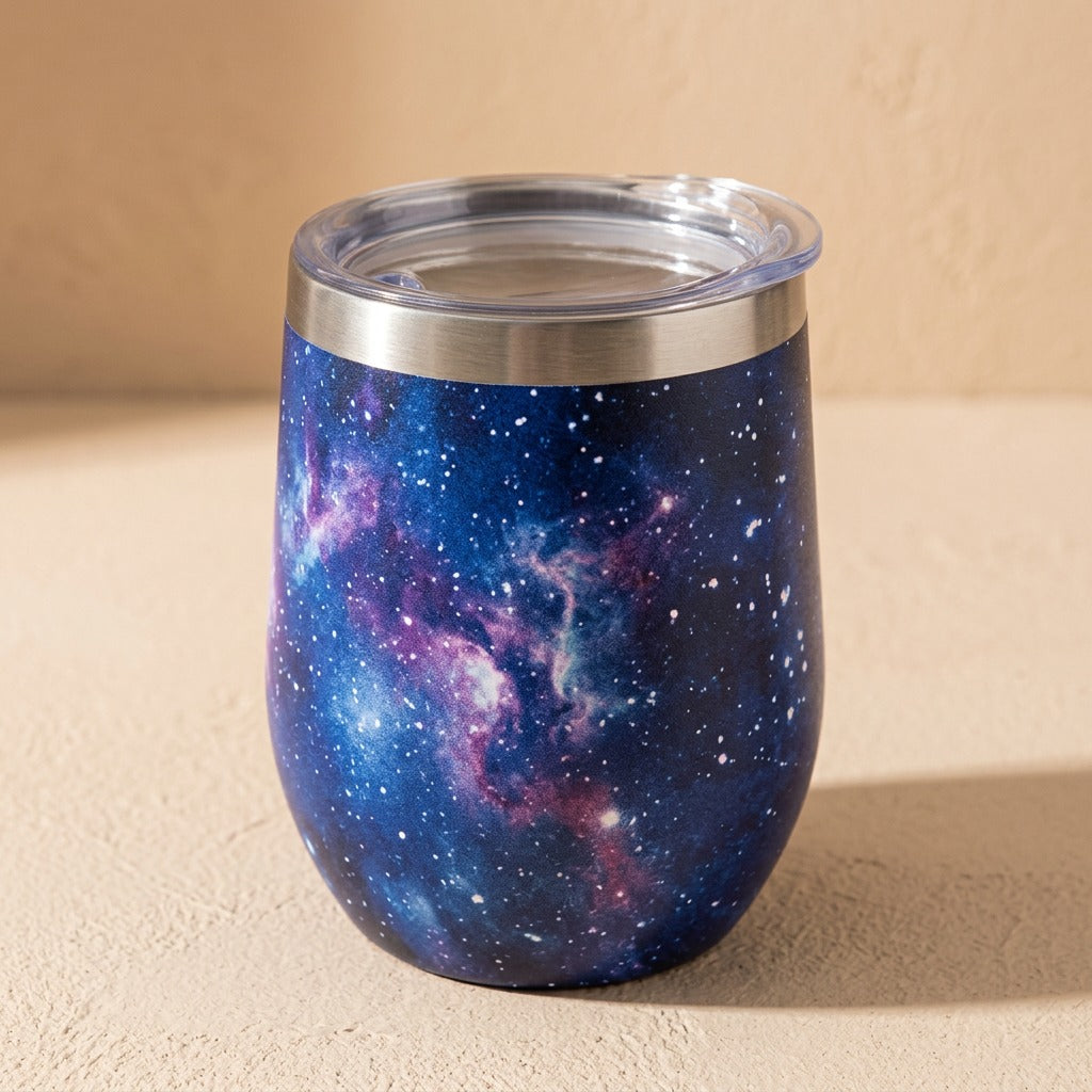 Cupcurve™ 304 Stainless Steel Big Belly Cup, material and detail close-up