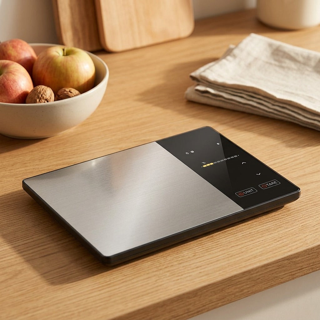 Portion™ 5kg Digital Food Scale, styled close view