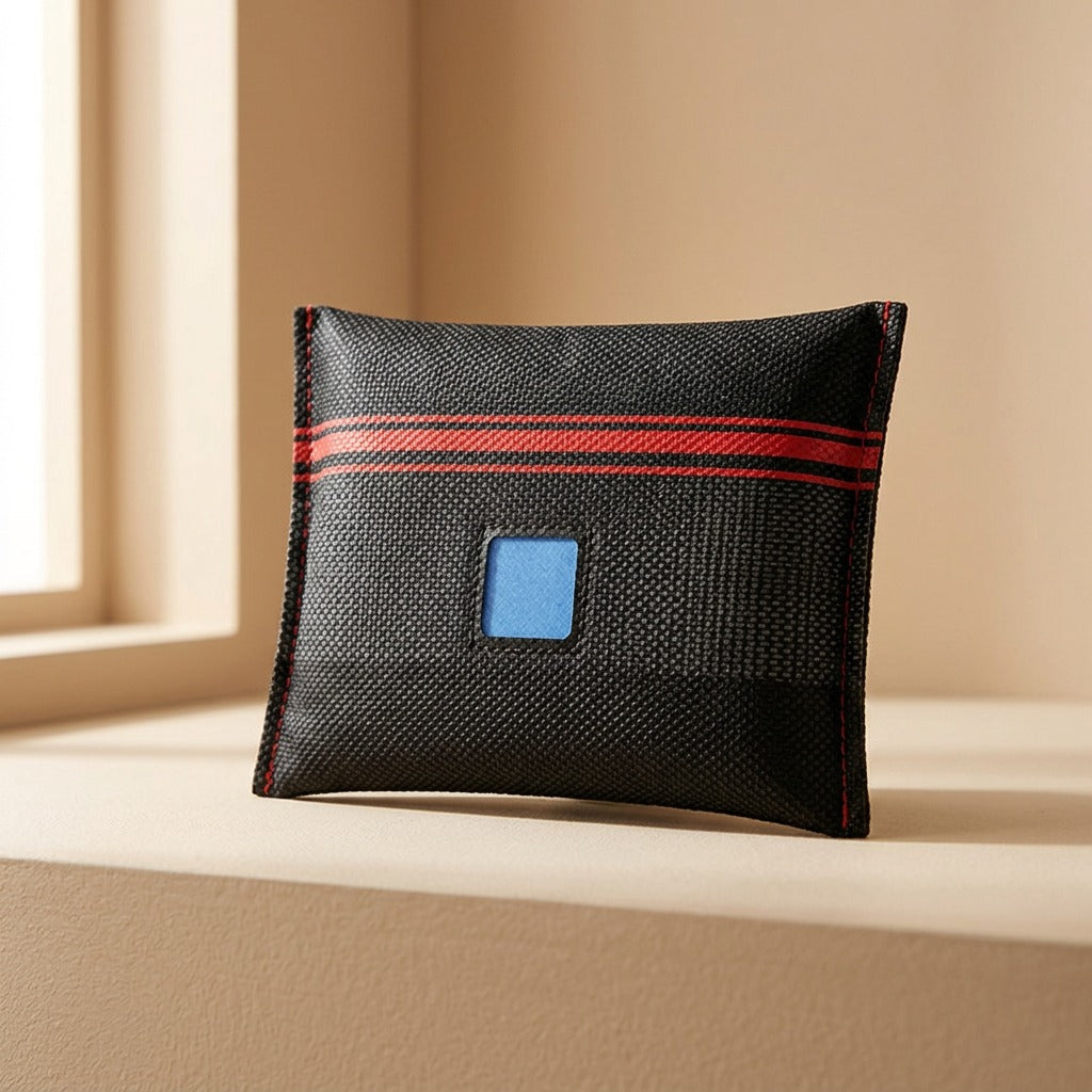 Dryshield™ Silica Gel Dehumidification Bag, material and detail close-up