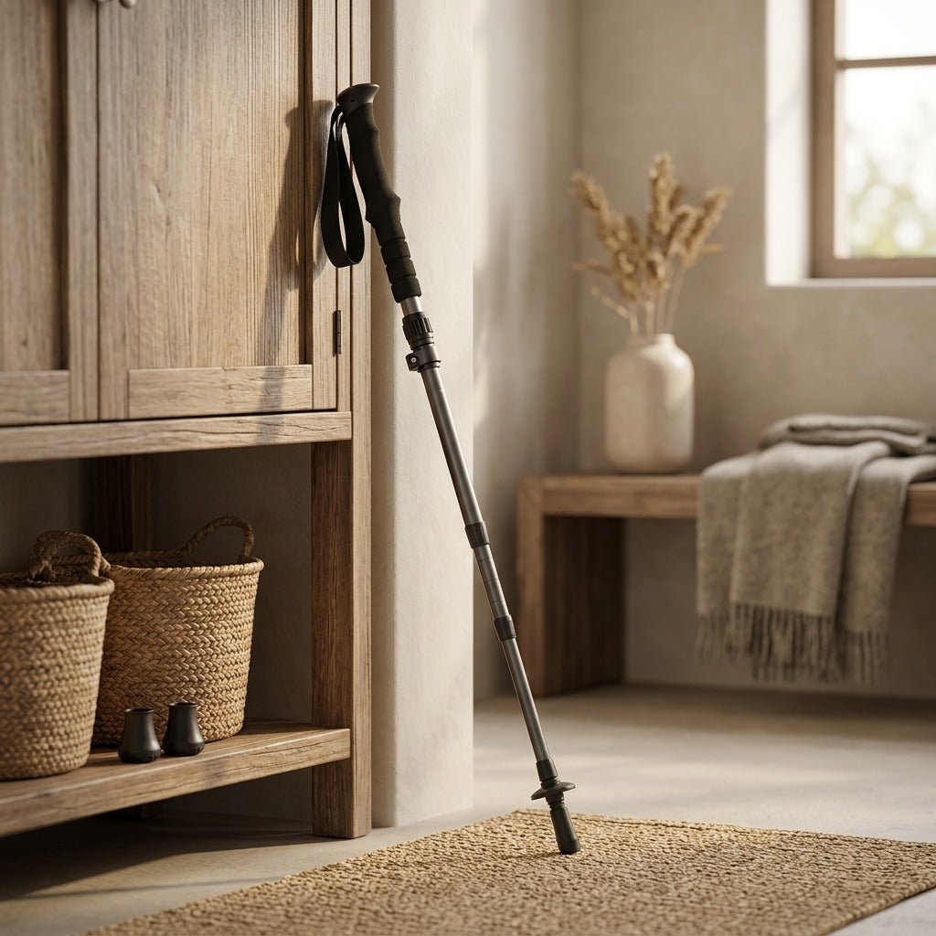 Alloytrek™ Aluminum Alloy Trekking Pole, styled close view