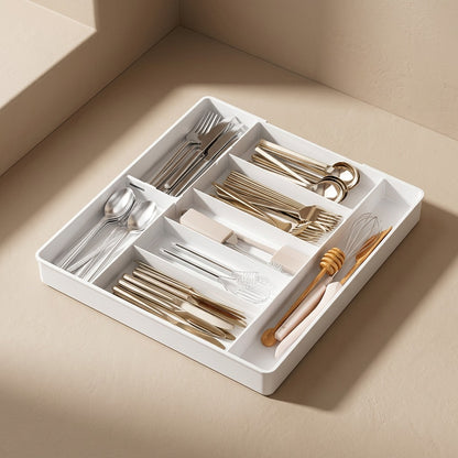 Utensilnest™ Plastic Kitchen Drawer Storage Box