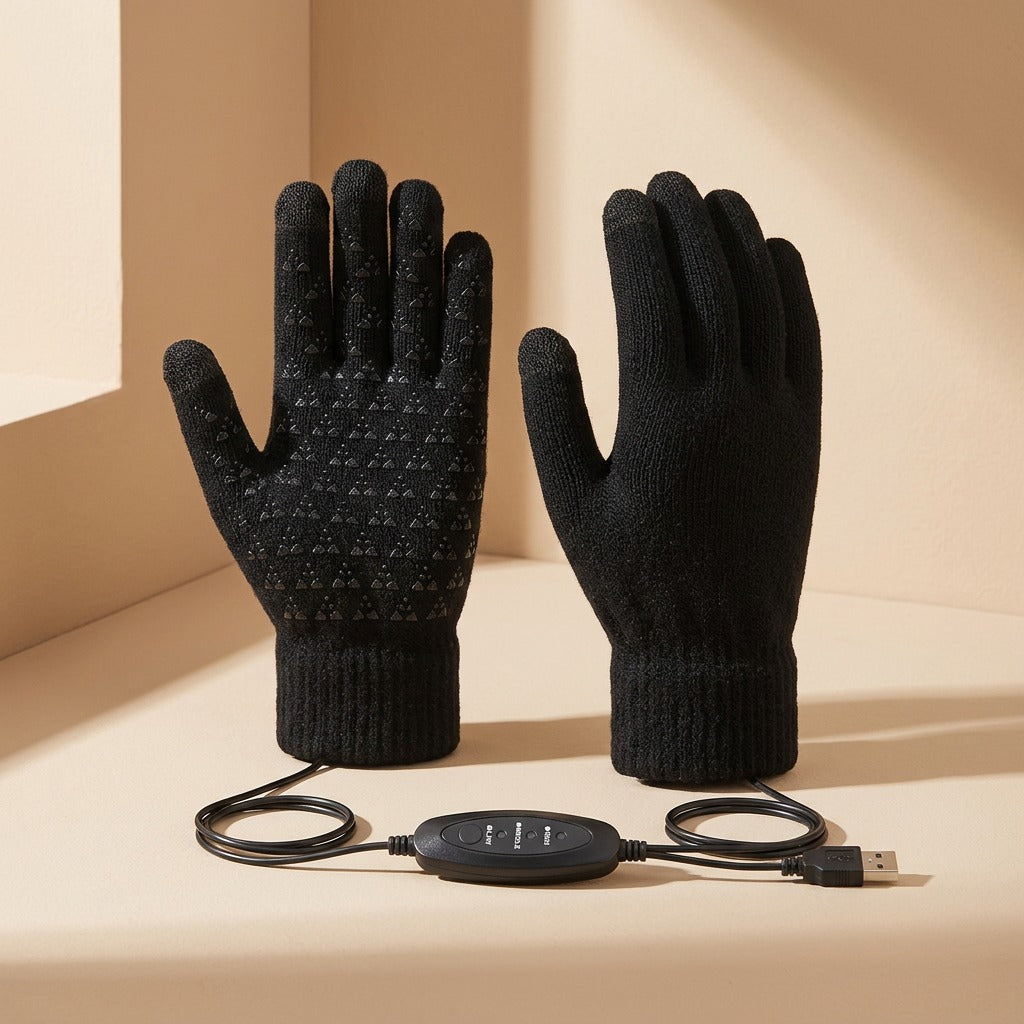 Toastytype™ USB Heated Touch Screen Gloves