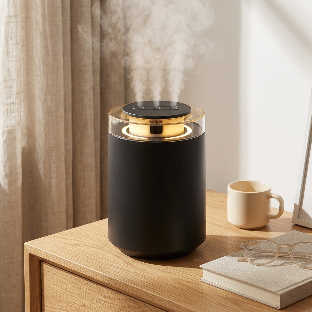 Dreammist™ Night Light Humidifier, styled close view