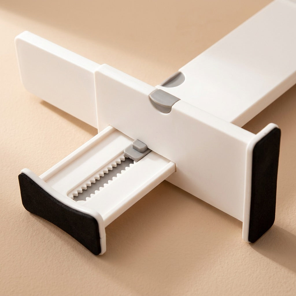 Shelfslot™ PP Drawer Divider Shelf, material and detail close-up