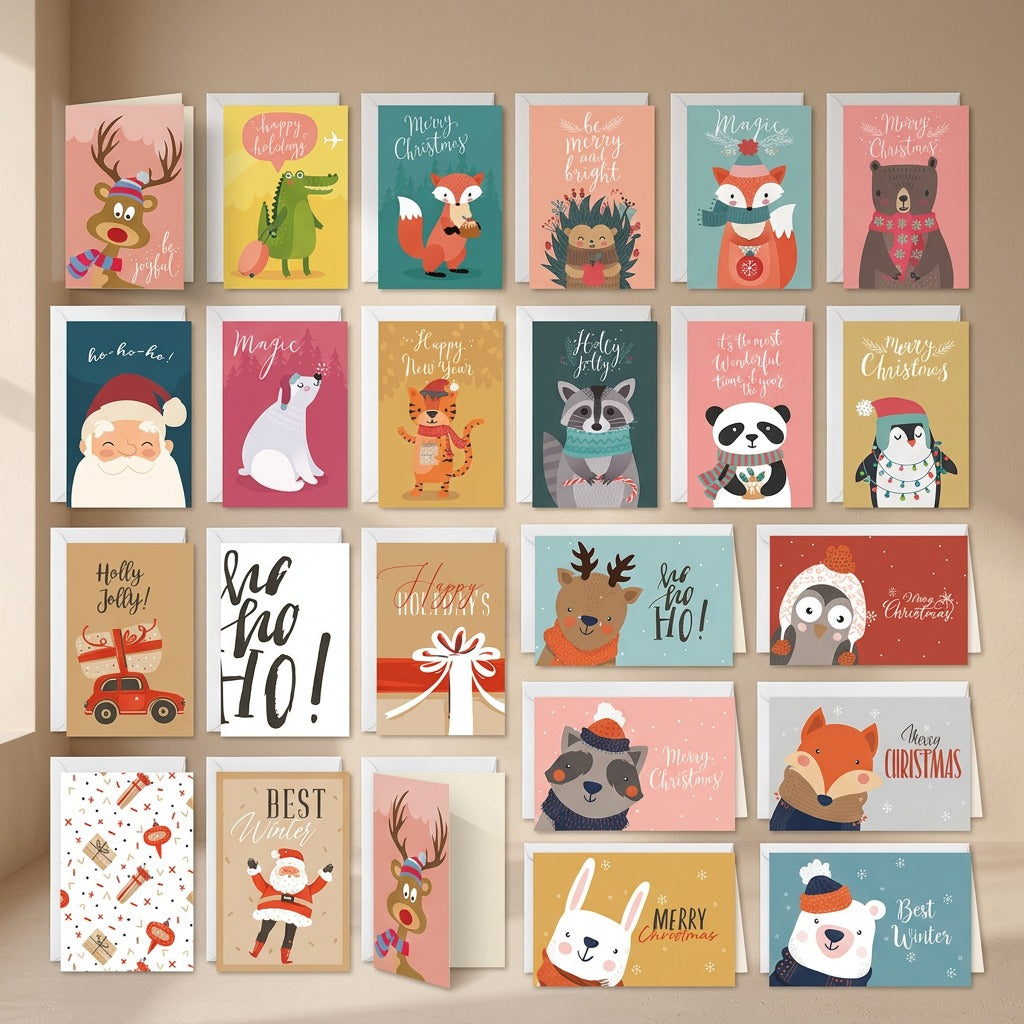 Merryink™ Christmas Greeting Card Set