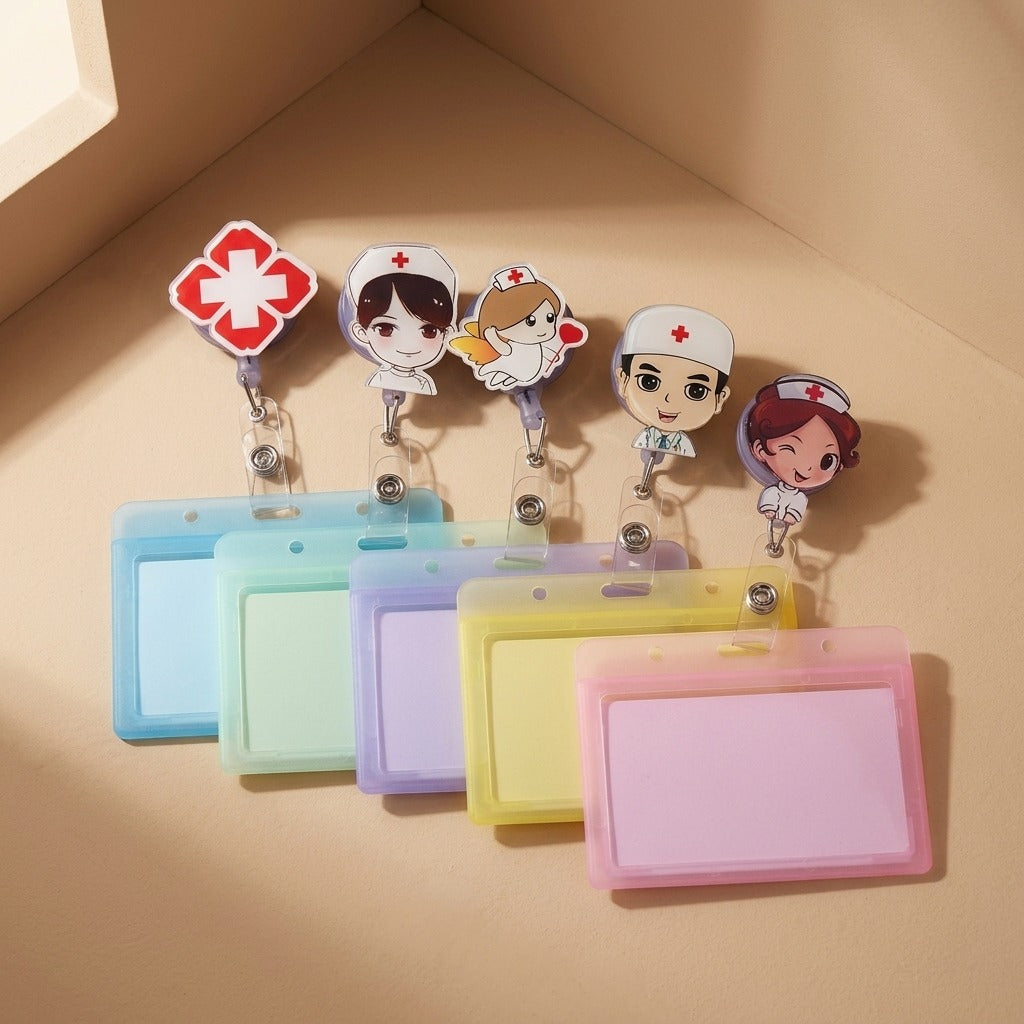Cartoonloop™ Cute Cartoon ID Lanyard