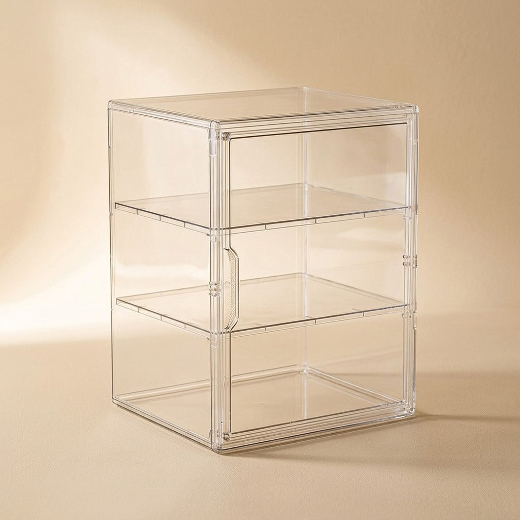 Seebox™ Transparent PET Storage Box, material and detail close-up