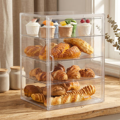 Seebox™ Transparent PET Storage Box, styled close view