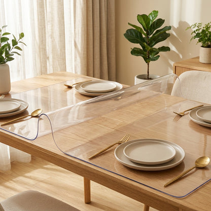Tableguard™ PVC Dining Table Mat in a calm home setting
