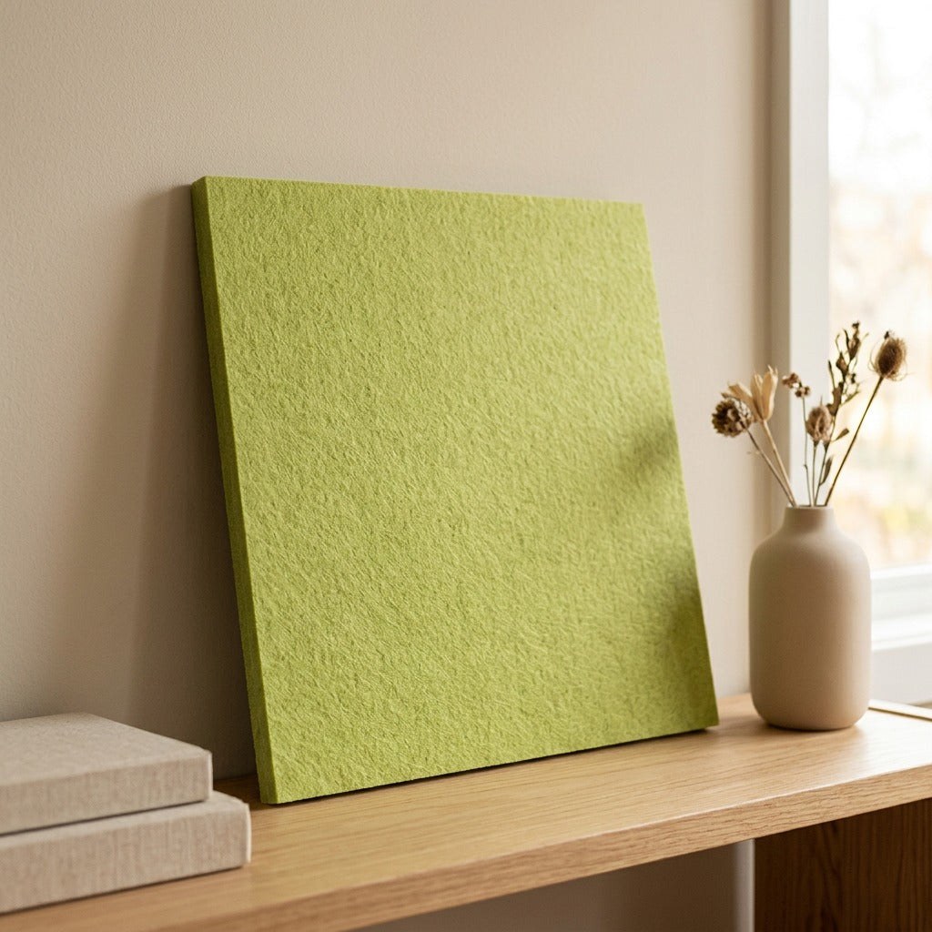 Quietweave™ Polyester Fiber Sound Insulation Board, styled close view
