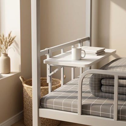 Bedboard™ Foldable Board Bunk Bed Table, styled close view