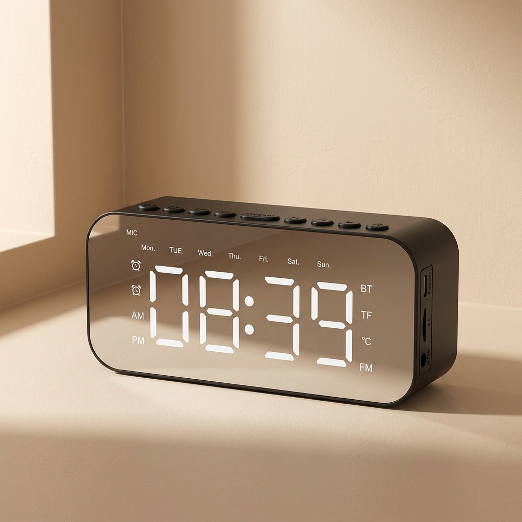 Wakewave™ Bluetooth Speaker Alarm Clock