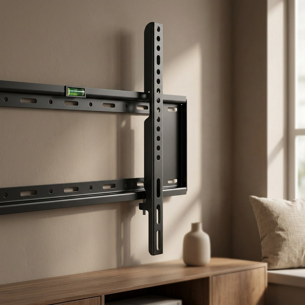 Wallanchor™ Cold-Rolled Steel TV Wall Mount, styled close view