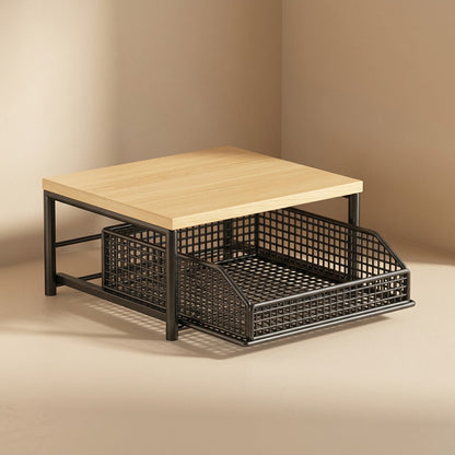Printperch™ Metal Desktop Printer Stand Storage Rack