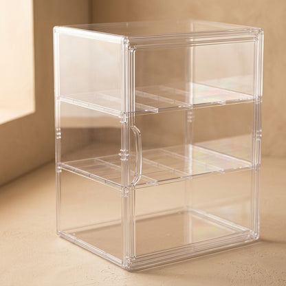 Showcase™ PET Acrylic Storage Display Box, material and detail close-up