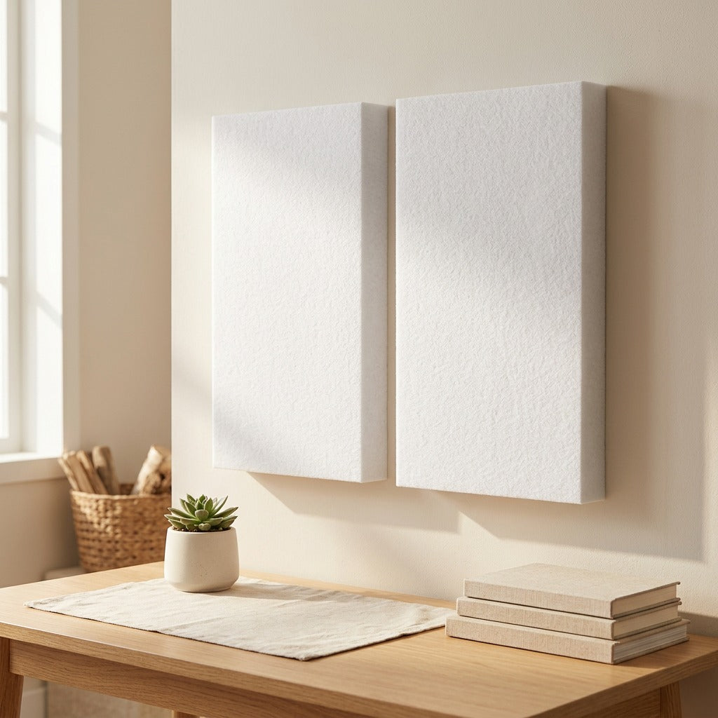Soundfelt™ Polyester Fiber Sound Absorbing Cotton in a calm home setting