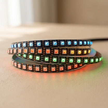 Pixelribbon™ WS2812B 5050 LED Light Strip, material and detail close-up