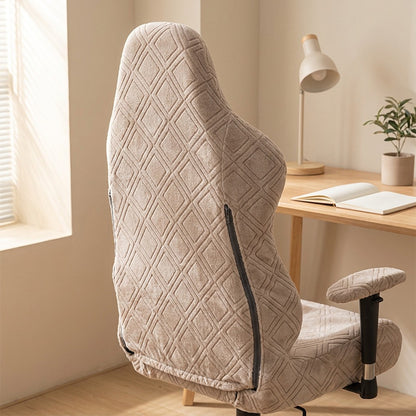 Gamewrap™ Polyester Gaming Chair Cover, styled close view