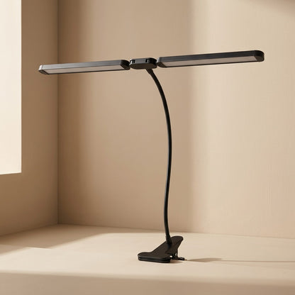 Twinclamp™ Double-Headed Clip Desk Lamp