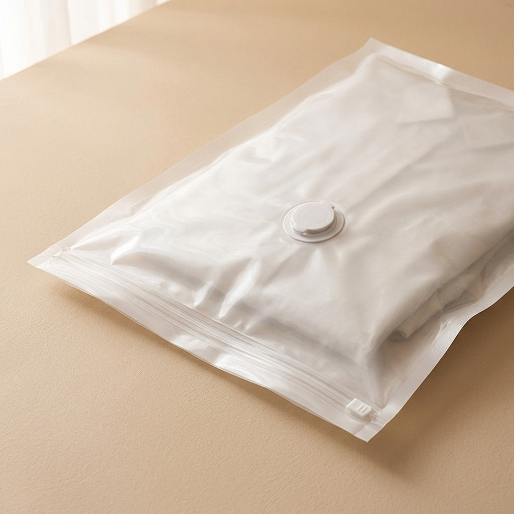 Foldseal™ Vacuum Compression Storage Bags, material and detail close-up